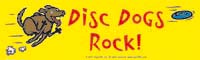 Disc Dogs Rock! (Sticker)