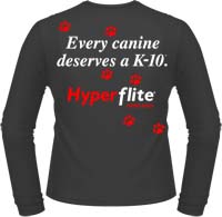 Every Canine Deserves a K-10! Shirt (Back)