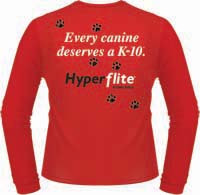 Every Canine Deserves a K-10! Shirt (Back)