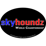 Skyhoundz World Championship (Oval Magnet)