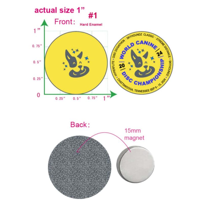 2024 Label Pins wMagnet 2024 Label Pins wMagnet