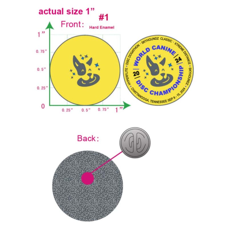 2024 Label Pins wMagnet 2024 Label Pins wMagnet