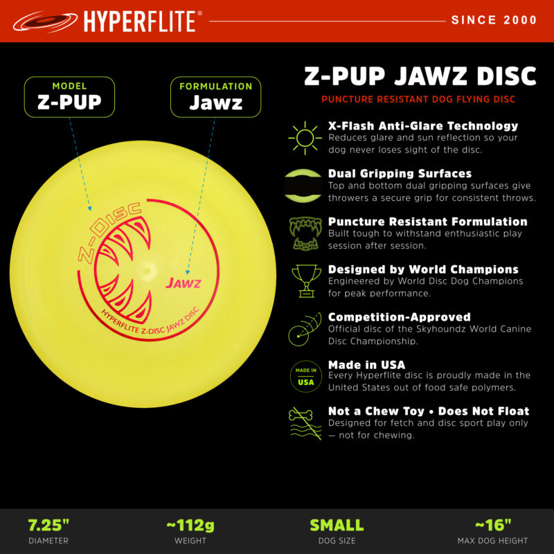 Z-DISC Jawz Infographic