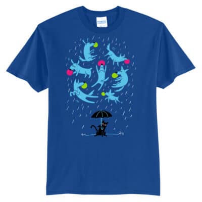It's Raining Discs & Dogs–100% Cotton